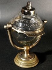 画像2: 1900's "N.Y." Glass Liquid Soap Dispenser (2)