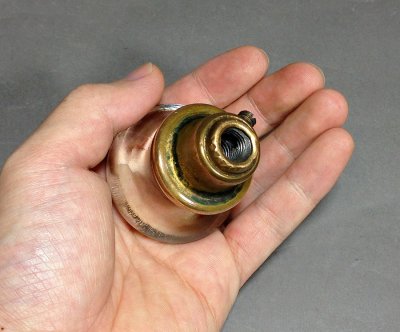 画像2: 1920-30's "Round Glass" Doorknob【1個のみ】