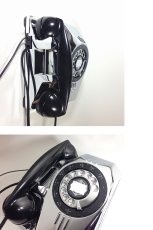 画像5: - 実働品 - 1940's U.S.ARMY "2-Way" Chromed Telephone【BLACK × SILVER】 (5)