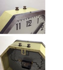 画像5: 1940's French "BRILLIE" Octagon Wall Clock (5)