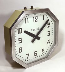 画像4: 1940's French "BRILLIE" Octagon Wall Clock (4)