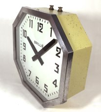 画像3: 1940's French "BRILLIE" Octagon Wall Clock (3)