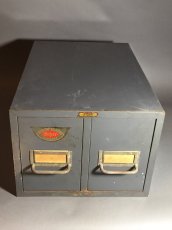 画像3: 1940-50's "Cole Steel Co. N.Y." 2-Drawer Cabinet (3)