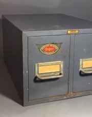 画像1: 1940-50's "Cole Steel Co. N.Y." 2-Drawer Cabinet (1)
