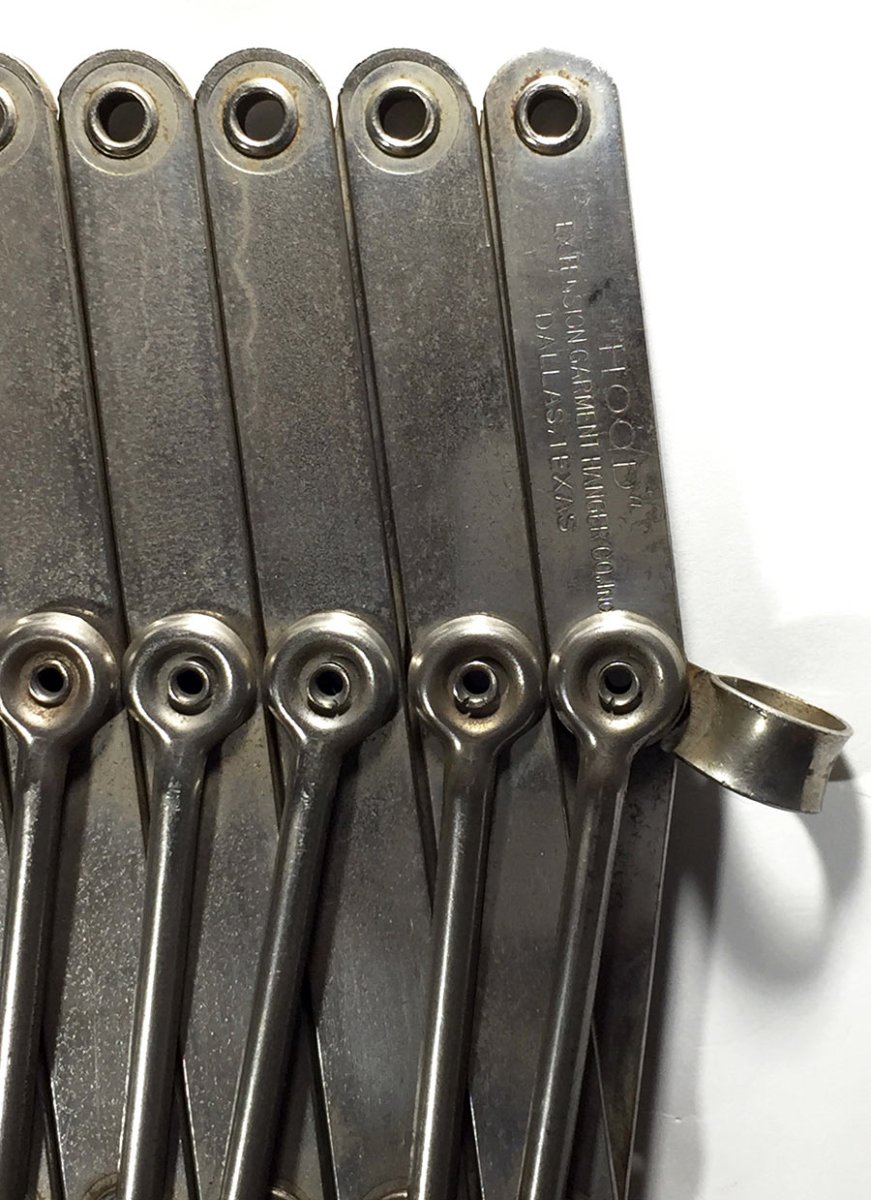 画像2: 1920's "EXTENSION" Steel Garment Hanger Rack (2)