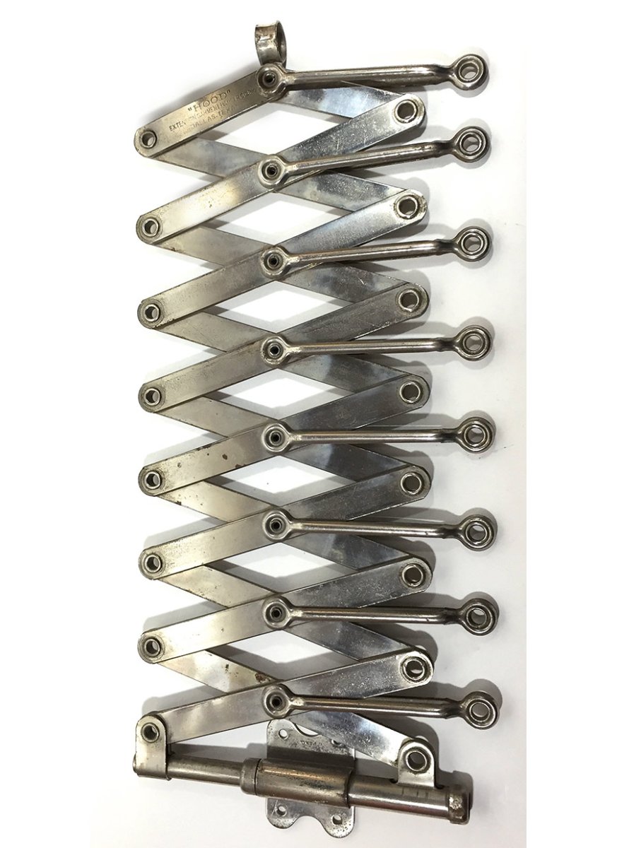 画像4: 1920's "EXTENSION" Steel Garment Hanger Rack (4)