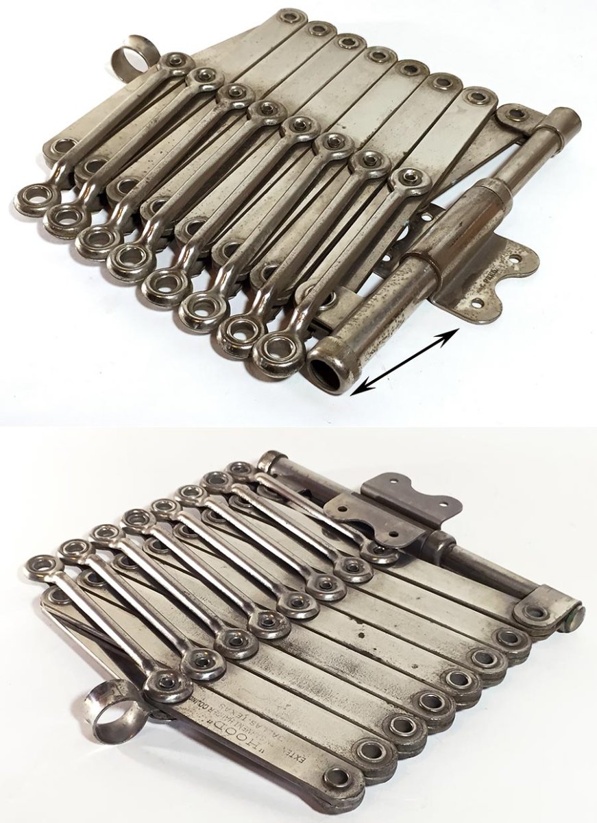 画像3: 1920's "EXTENSION" Steel Garment Hanger Rack (3)