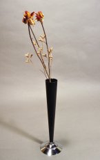 画像2: 1930's "The Dura Co." Bud Vase【BLACK】（一部ダメージ有り） (2)