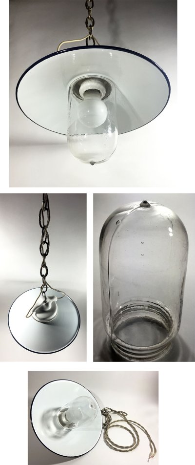 画像2: 1930's German Deco Pendant Light