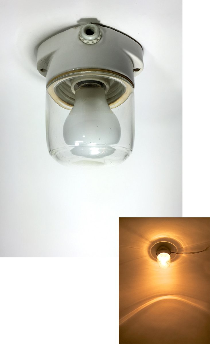 画像1: German Deco【Glass＆Porcelain】Mini Light (1)