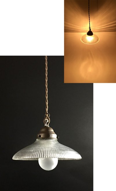 画像1: German-Deco "Milk Glass" Pendant Lamp