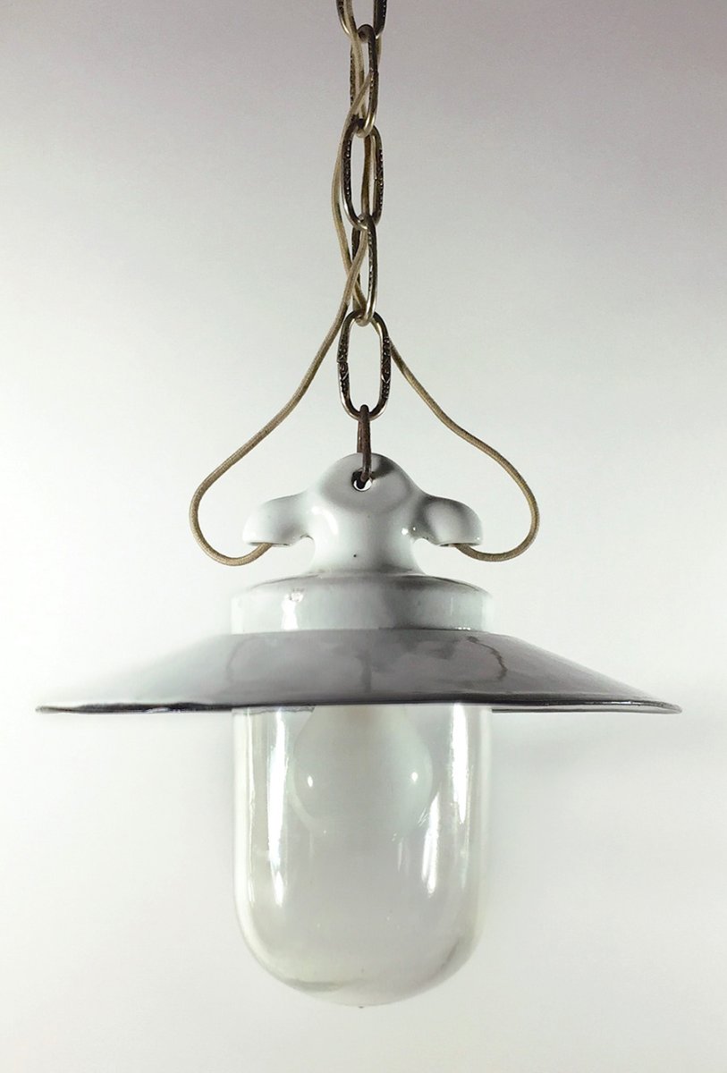 画像1: 1930's German Deco Pendant Light (1)
