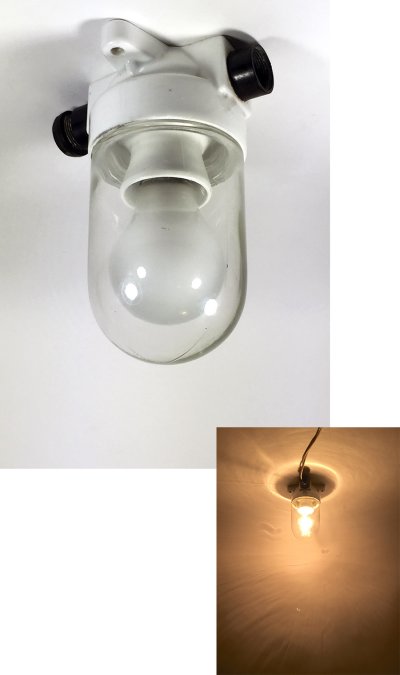 画像1: German Deco【Glass＆Porcelain】Mini Light