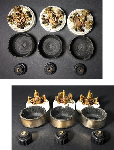 画像2: 1910-20's "Porcelain Base" Turn Switch