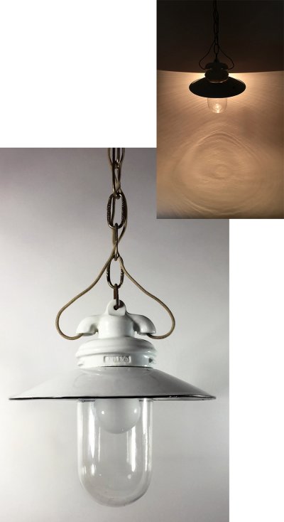 画像1: 1930's German Deco Pendant Light