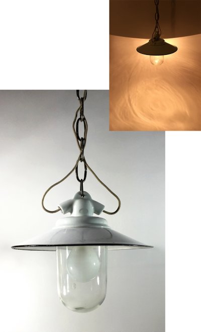 画像1: 1930's German Deco Pendant Light