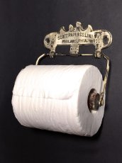 画像3: PAT.1891 "GEM" Cast Iron Toilet Paper Holder【Scott Paper Co.】 (3)