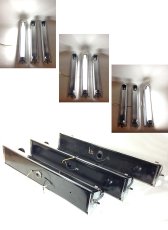 画像3: 1940's Art Deco Chrome Fluorescent Light Fixtures【3台セット】 (3)