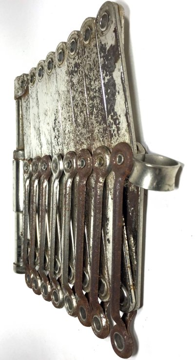 画像1: 1920's "EXTENSION" Steel Garment Hanger Rack