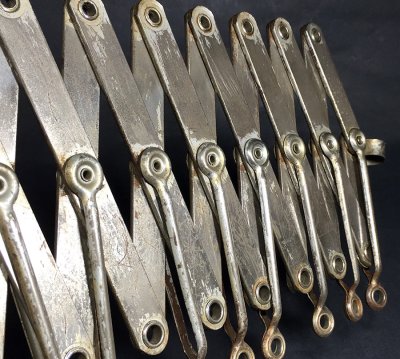 画像2: 1920's "EXTENSION" Steel Garment Hanger Rack