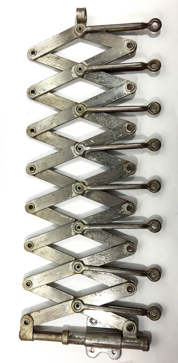 画像4: 1920's "EXTENSION" Steel Garment Hanger Rack (4)