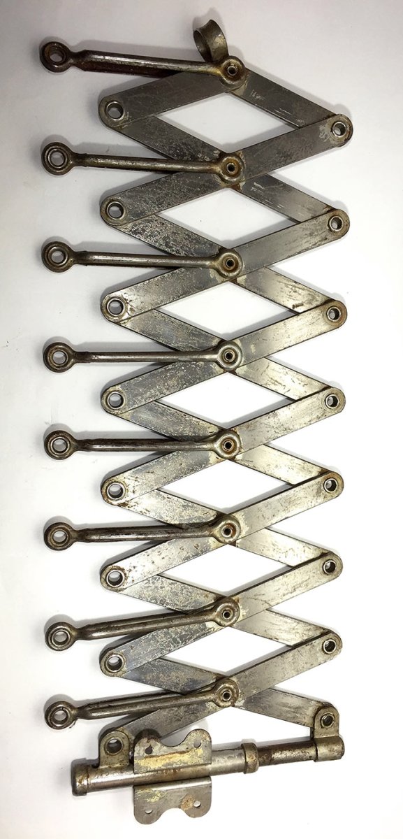 画像5: 1920's "EXTENSION" Steel Garment Hanger Rack (5)