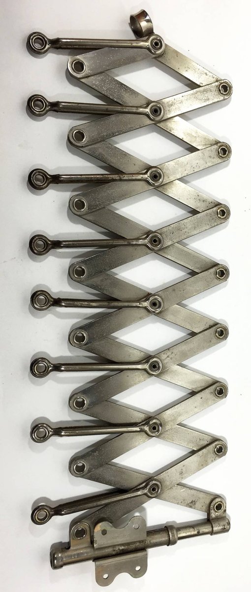 画像5: 1920's "EXTENSION" Steel Garment Hanger Rack (5)