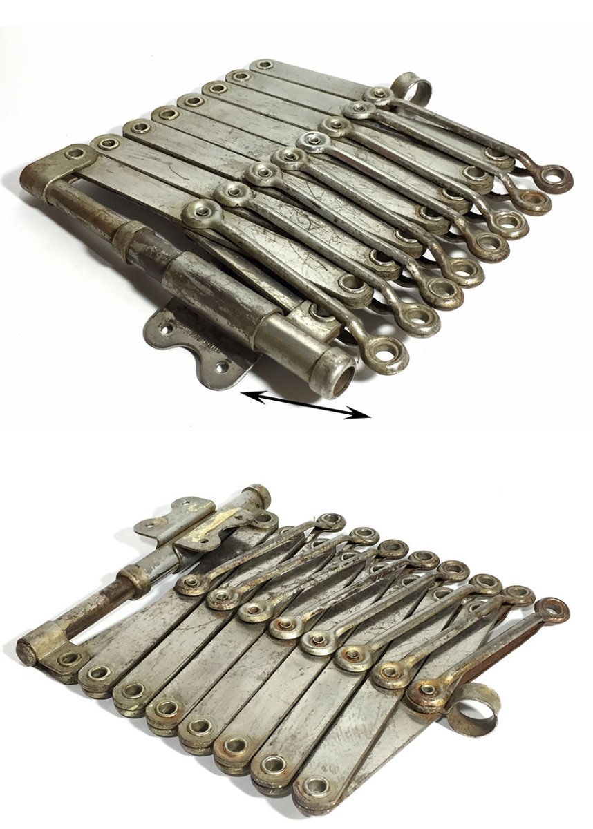 画像3: 1920's "EXTENSION" Steel Garment Hanger Rack (3)