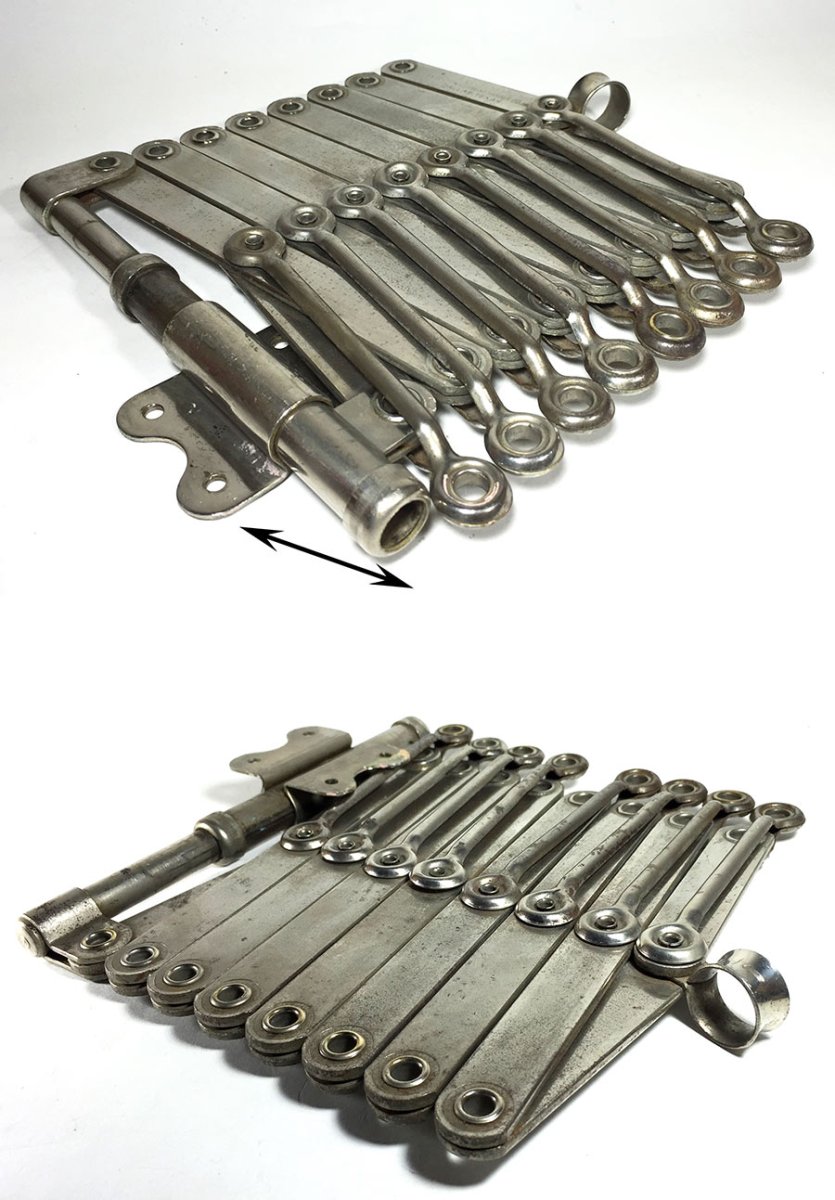 画像3: 1920's "EXTENSION" Steel Garment Hanger Rack (3)