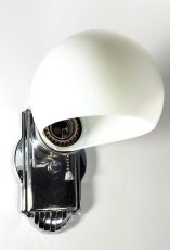 画像3: 1930's Art Deco "Chrome" Bathroom Lamp (3)