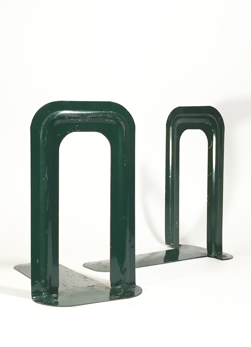 画像1: "GRAS/RAVEL" Steel Bookends (1)
