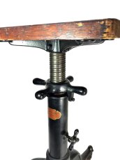 画像6: 1910's "SATELLITE" Adjustable Cast Iron Table (6)