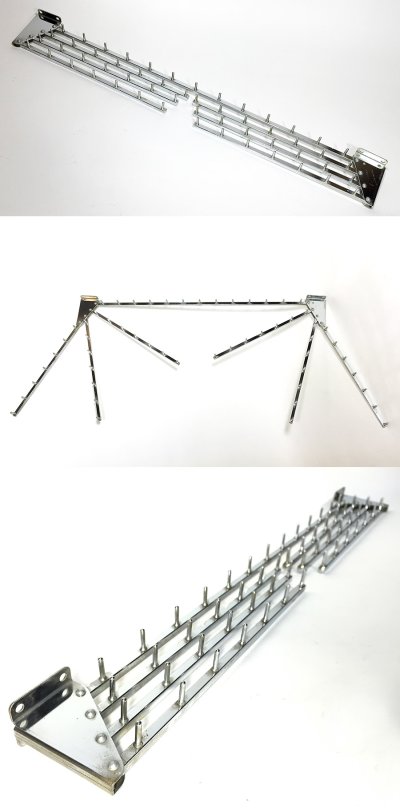 画像1: 1950-60's Wall Mount "Swing-Arm" Tie Rack or Belt Holder