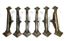 画像5: 1920's "Art Deco" Cast Iron Brackets【6台セット】 (5)