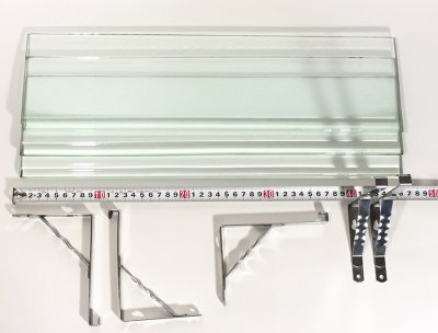 画像3: 1950-60's Bathroom Glass Shelf【＊残り2台です＊】 