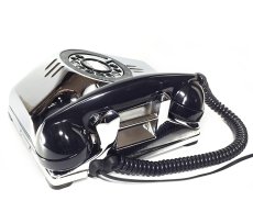 画像11: - 実働品 - 1940's U.S.ARMY "2-Way" Chromed Telephone【BLACK × SILVER】 (11)