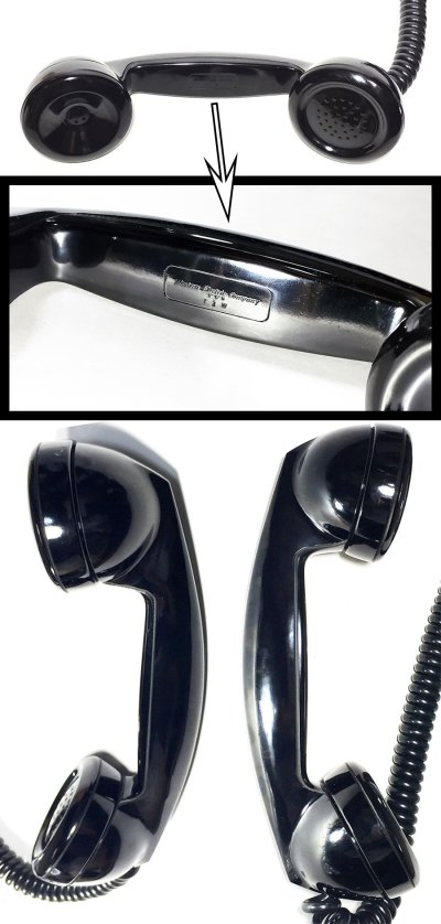 画像1: - 実働品 - 1940's U.S.ARMY "2-Way" Chromed Telephone【BLACK × SILVER】