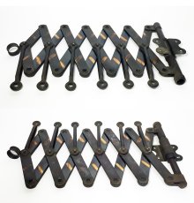 画像4: 1920's "EXTENSION" Steel Garment Hanger Rack (4)