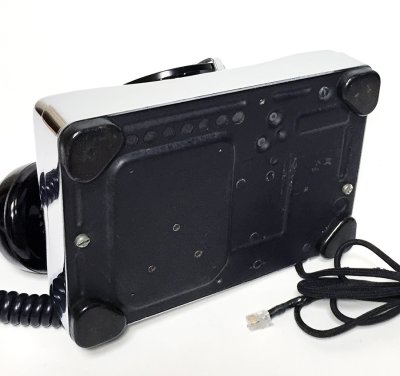 画像3: - 実働品 - 1940's U.S.ARMY Chromed Telephone　【BLACK × SILVER】