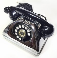 画像7: - 実働品 - 1940's U.S.ARMY Chromed Telephone　【BLACK × SILVER】 (7)