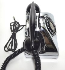 画像10: - 実働品 - 1940's U.S.ARMY Chromed Telephone　【BLACK × SILVER】 (10)