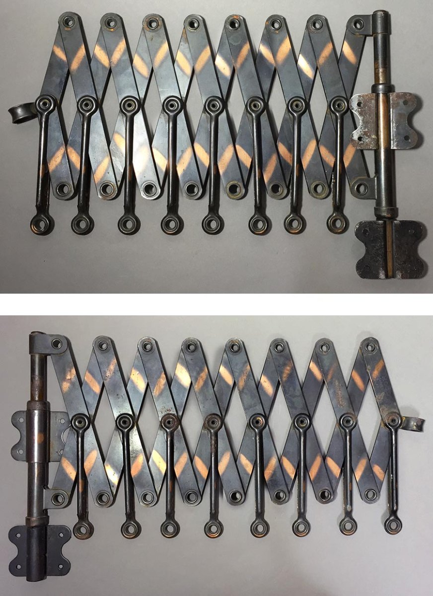 画像2: 1920's "EXTENSION" Steel Garment Hanger Rack (2)