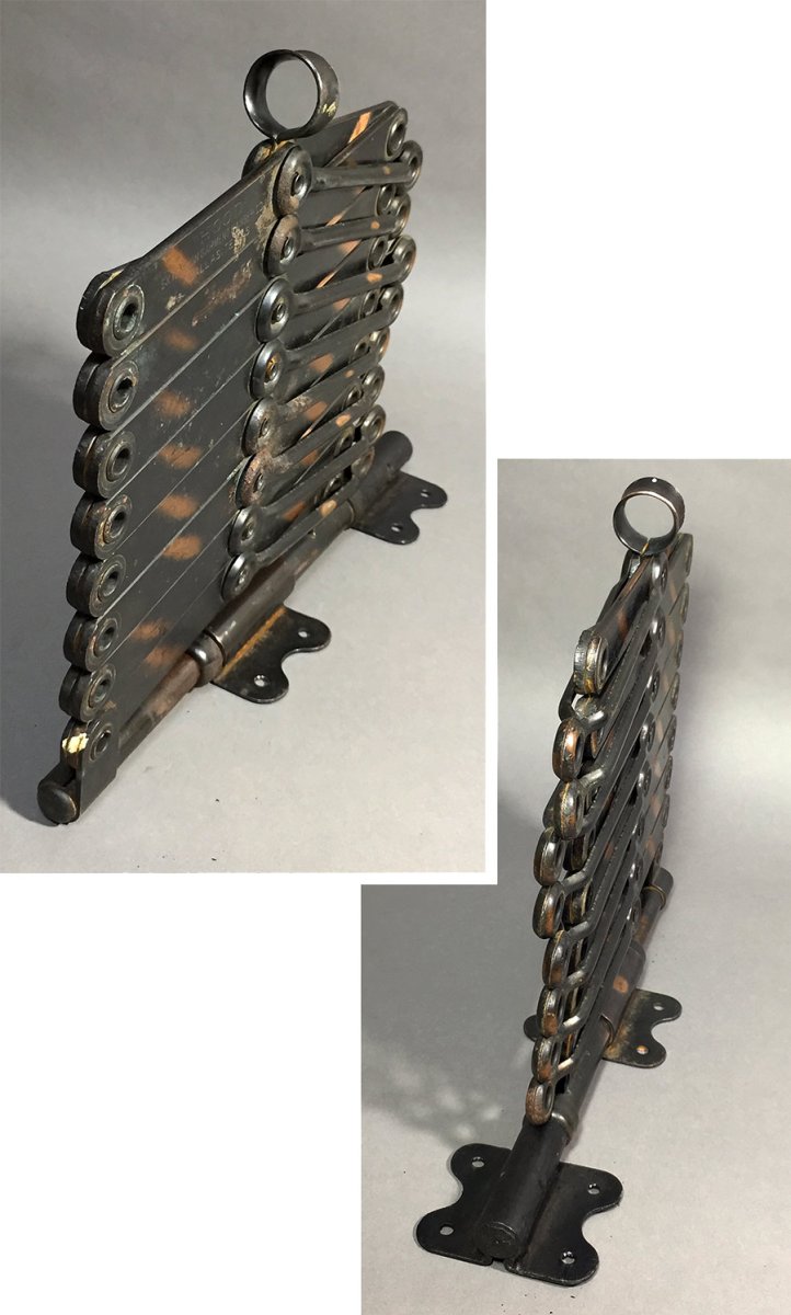 画像5: 1920's "EXTENSION" Steel Garment Hanger Rack (5)