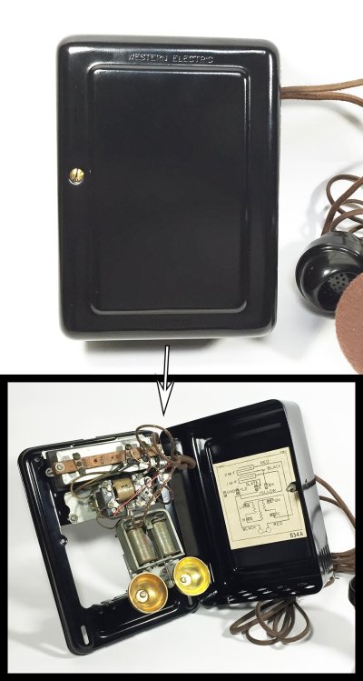 画像3: - 実働品 - 1920's  【Western Electric】Telephone with Ringer Box