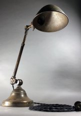 画像3: 1910-20's "O.C.White" Brass Telescopic Desk Lamp (3)