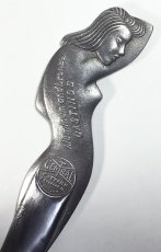 画像4: 1920-40's "Art Deco Nude Lady" Aluminum Letter Opener (4)