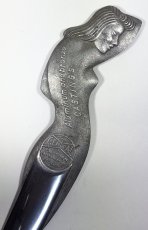 画像4: 1920-40's "Art Deco Nude Lady" Aluminum Letter Opener (4)