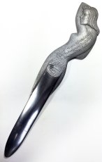 画像2: 1920-40's "Art Deco Nude Lady" Aluminum Letter Opener (2)