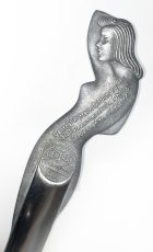 画像1: 1920-40's "Art Deco Nude Lady" Aluminum Letter Opener (1)