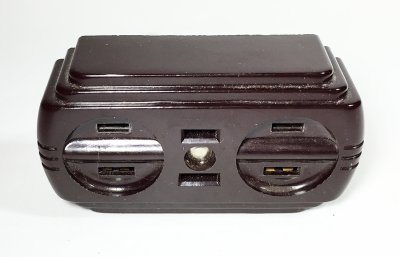 画像1: 1930-40's【EAGLE】Bakelite 3-Outlet "TRI-TAP"